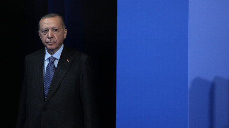 Le président turc Recep Tayyip Erdogan au sommet de l'OTAN, le 30 juin.