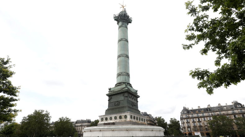 La colonne de Juillet sur la place de la Bastille à Paris (image d'illustration).