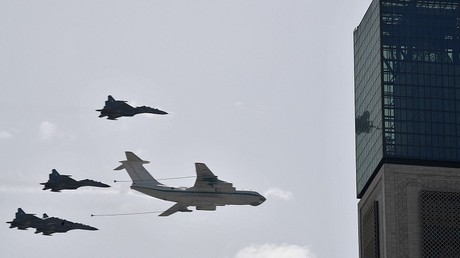 Des appareils de l'armée de l'air survolent la capitale, Alger, le 5 juillet 2022 (image d'illustration).