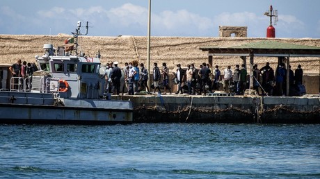 Cliché pris à Lampedusa, le 11 juillet 2022 (image d'illustration).