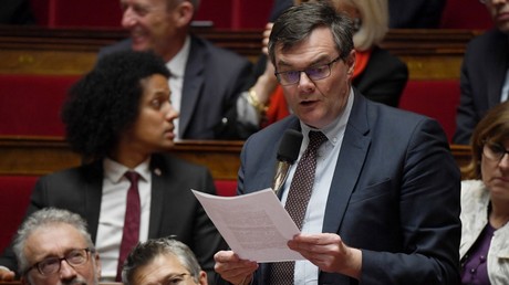 Le député LREM Rémy Rebeyrotte le 3 avril 2019 à l'Assemblée nationale (image d'illustration).
