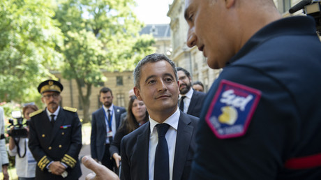 Gérald Darmanin était en déplacement à Lyon le 30 juillet 2022 à cause des récentes agressions contre des policiers dans le quartier de la Guillotière.
