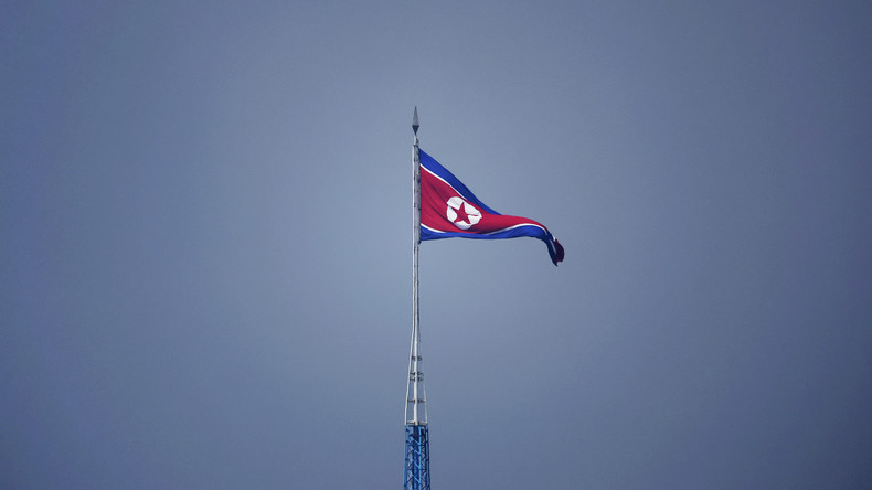 drapeau de la Corée du Nord