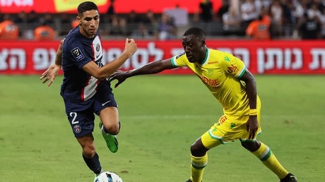 Le joueur du PSG Hakimi sifflé pendant un match en Israël pour son soutien à la Palestine