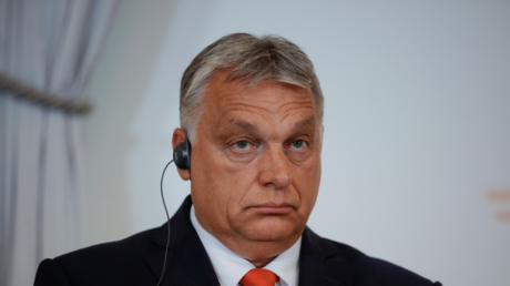 Le Premier ministre hongrois Viktor Orban lors d'une conférence de presse en Autriche, le jeudi 28 juillet 2022 (image d'illustration).