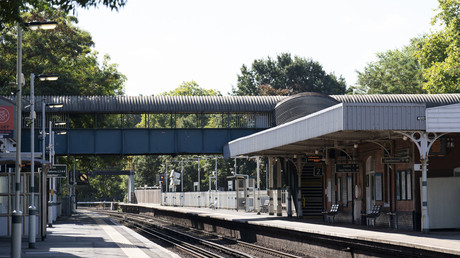 Des quais vides à la gare de Wandsworth Common dans le sud de Londres, le 12 août 2022 (image d'illustration).