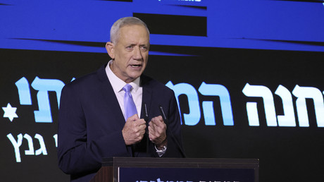 Le ministre israélien de la Défense Benny Gantz lors d'une conférence de presse le 14 août 2022 (image d'illustration).