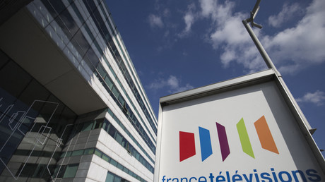 Façade du bâtiment de France Télévisions, le 5 avril 2016. (Photo d'illustration)