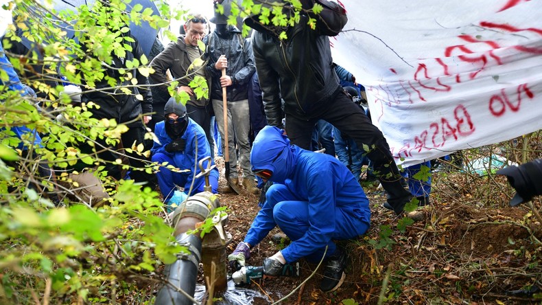 Nouvelle journée de mobilisation «anti-bassines» à Sainte-Soline, une canalisation sectionnée