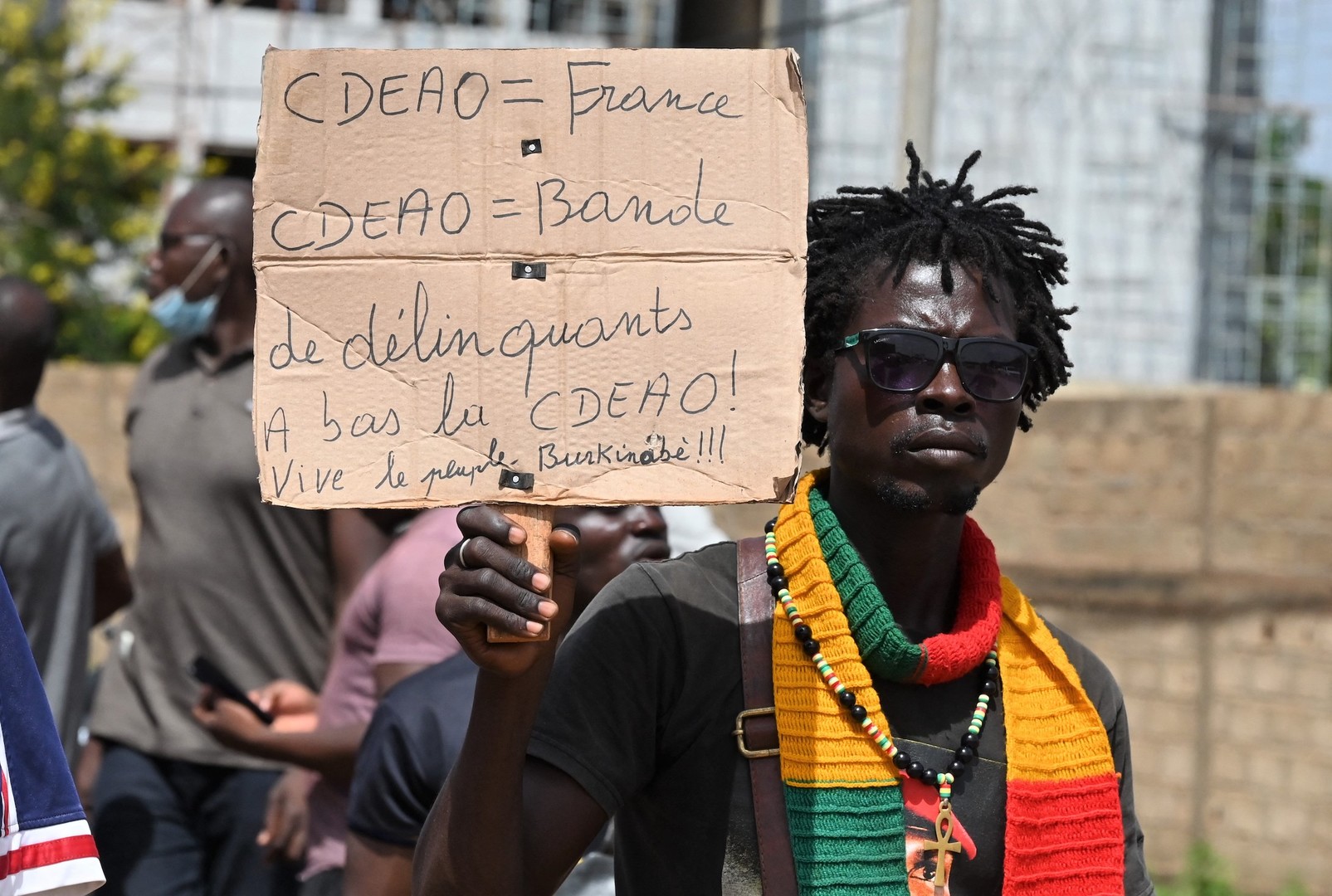 Burkina Faso : manifestation à Ouagadougou contre une visite de la Cédéao