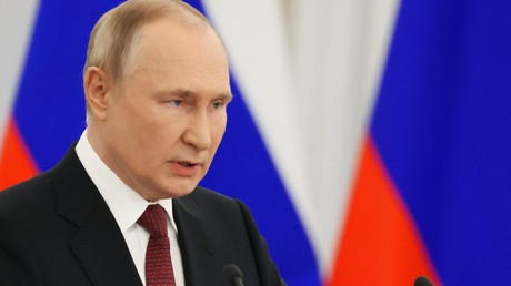 Vladimir Poutine, à Moscou, le 30 septembre 2022 (image d'illustration).