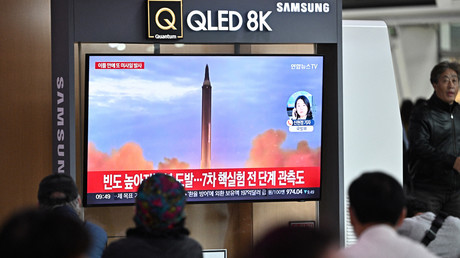 La Corée du Nord a tiré deux missiles balistiques le 6 octobre 2022, en réponse aux exercices militaires conjoints des Etats-Unis et de la Corée du Sud (image d'illustration).