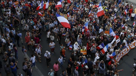 Contre l'OTAN et les «restrictions énergétiques» : nouvelle mobilisation des Patriotes à Paris