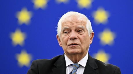 Le chef de la politique étrangère de l'Union européenne, Josep Borrell, lors d'une session plénière au Parlement européen à Strasbourg, dans l'est de la France, le 5 octobre 2022 (illustration).