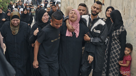 La mère du Palestinien Mateen Debaya, tué lors d'un raid israélien à Jénine, en Cisjordanie occupée, le 14 octobre 2022 (image d'illustration).