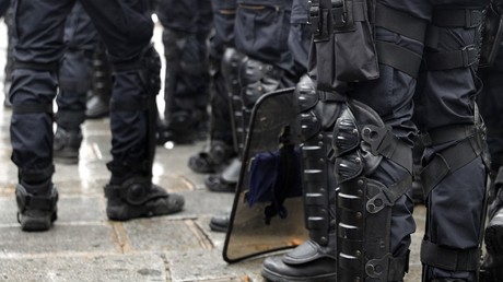 Gendarmes mobiles lors d'une manifestation à Paris (image d'illustration).