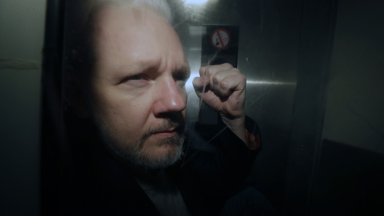 Le fondateur de WikiLeaks Julian Assange le 1er mai 2019 (image d'illustration).
