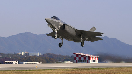 Un avion de chasse F-35A de l'armée de l'Air sud-coréenne, lors d'un exercice aérien conjoint américano-sud-coréen à Gunsan, Corée du Sud, le 31 octobre 2022 (image d'illustration).