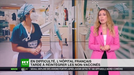 En difficulté, l’hôpital français tarde à réintégrer les soignants non vaccinés (VIDEO)