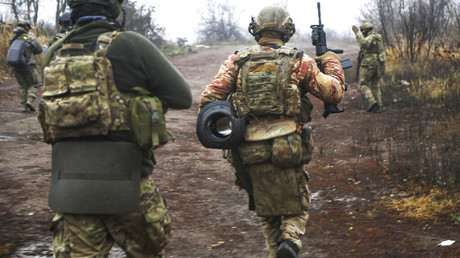 Soldats ukrainiens dans la région de Donetsk (illustration)