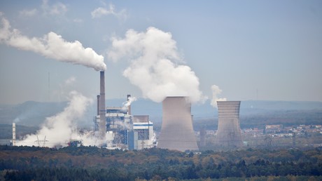 Cette vue prise le 31 octobre 2018 montre la centrale Emile Huchet, centrale à charbon et centrale combinée à gaz, située à Saint-Avold, dans l'est de la France. (Photo d’illustration)