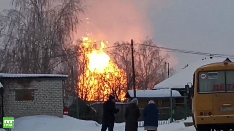 Russie : l'incendie d'un gazoduc fait trois morts dans la république de Tchouvachie (VIDEO)