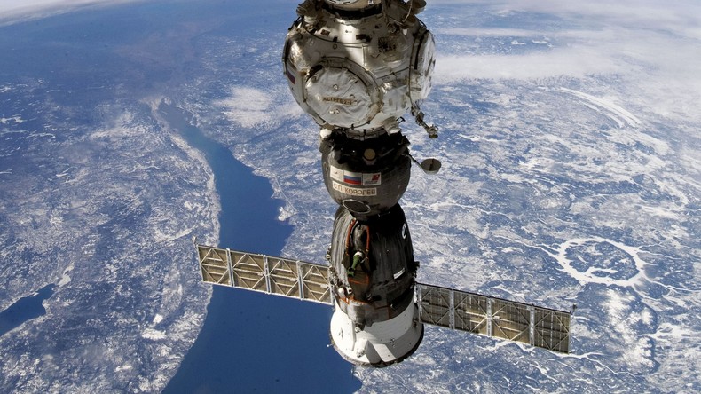 Une capsule Soyouz de la Station spatiale internationale (image d'illustration).