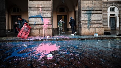 Cliché pris à Milan, le 7 décembre 2022.