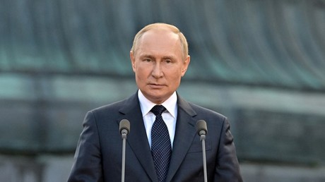 Vladimir Poutine, le 21 septembre 2022, à Novgorod (image d'illustration).