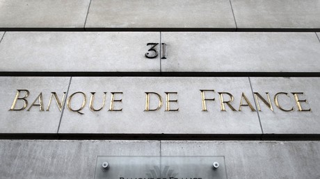 Façade de l'immeuble de la Banque de France à Paris (illustration).