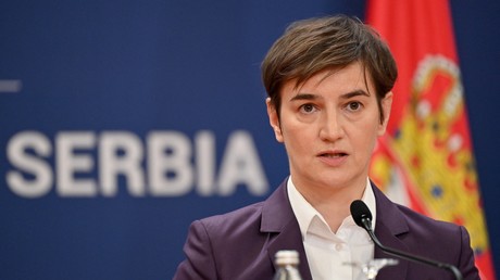 La Premier ministre serbe, Ana Brnabic.