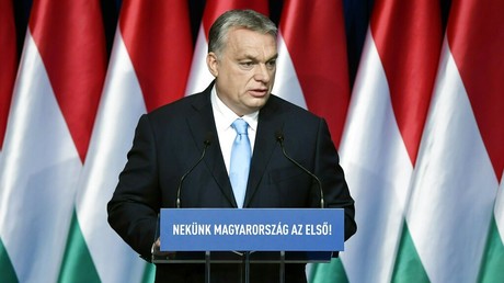 Viktor Orban, à Budapest, le 10 février 2019 (image d'illustration).