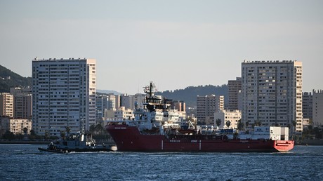 L'Ocean Viking à Toulon, le 11 novembre (image d'illustration).