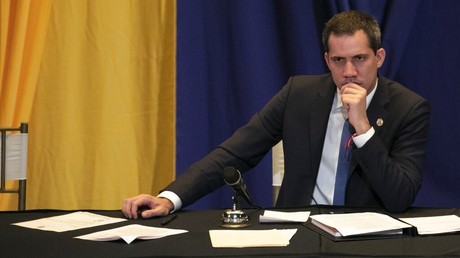 Juan Guaido, le 4 mai 2020, à Caracas (image d'illustration).