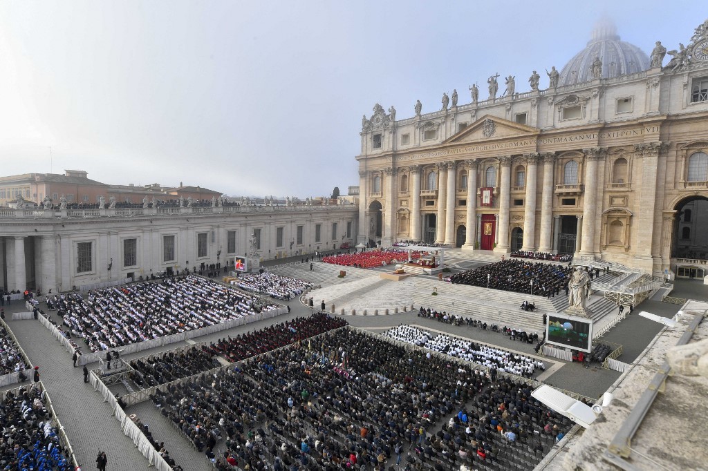 Cliché pris au Vatican, le 5 janvier 2023.