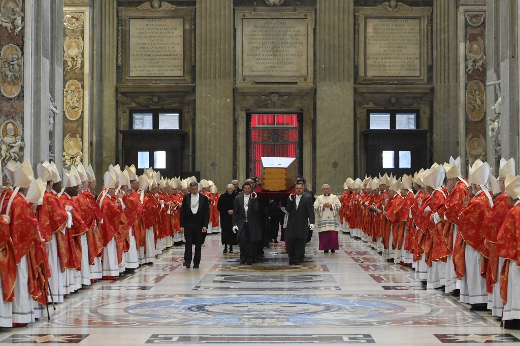 Cliché pris au Vatican, le 5 janvier 2023.