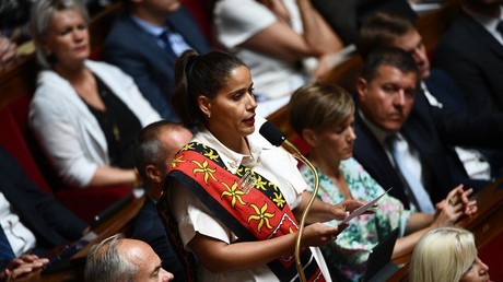 La députée Estelle Youssouffa à l'Assemblée (image d'illustration).