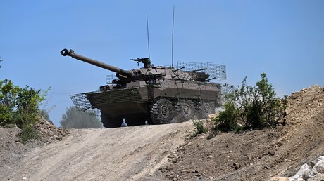 Un char AMX-10 RC de l'armée française (image d'illustration).