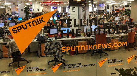 Newsroom de Sputnik à Moscou. (Photo d'illustration)