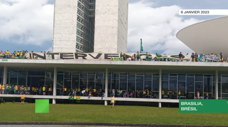 Brésil : Bolsonaro dénonce les violences de Brasilia, avalanche de condamnations à l'international
