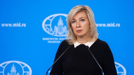 La porte-parole du ministère russe des Affaires étrangères, Maria Zakharova, le 20 octobre 2022.