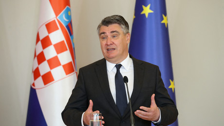 L'OTAN mène une «guerre par procuration» contre la Russie, souligne le président croate