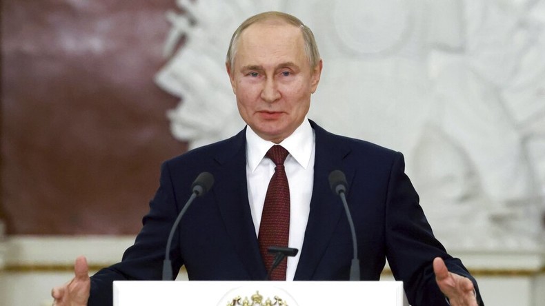 Vladimir Poutine, à Moscou, le 22 décembre 2022 (image d'illustration).