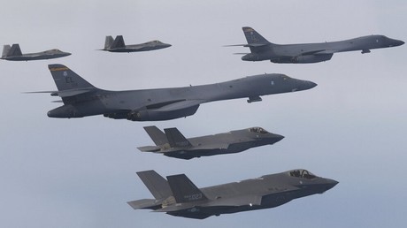 La Corée du Nord a estimé que les manœuvres aériennes conjointes des Etats-Unis et de la Corée du Sud font planer le risque d'une confrontation totale (image d'illustration).