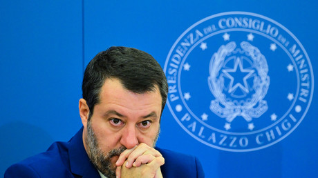 Le ministre italien des Transports Matteo Salvini.