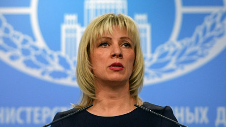 La porte-parole du ministère russe des Affaires étrangères Maria Zakharova.