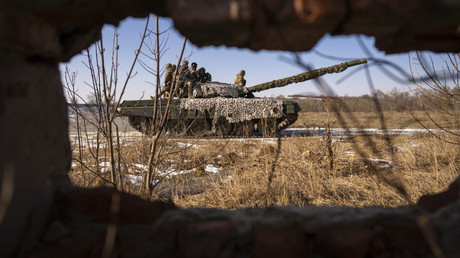 Des soldats ukrainiens, dans la région de Kharkov, le 23 février 2023 (image d'illustration).