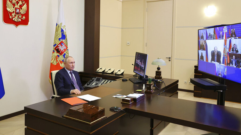 Vladimir Poutine, à Moscou, le 3 février 2023 (image d'illustration).