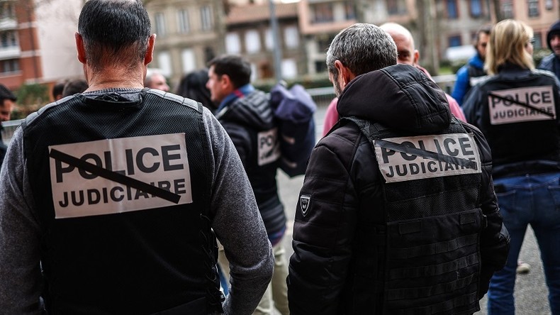 Les enquêteurs toujours mobilisés contre la réforme de la PJ voulue par Darmanin (IMAGES)