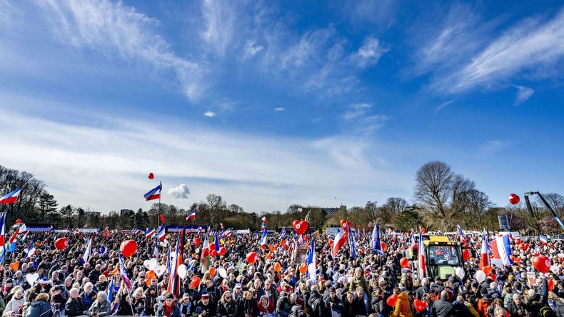 Pays-Bas : des milliers de manifestants protestent contre les plans de réduction d’émissions d'azote
